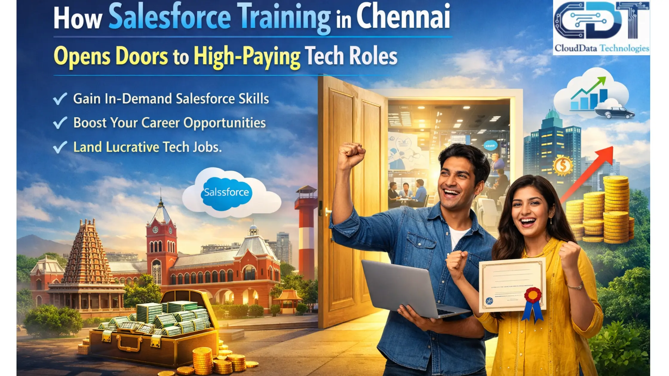 How Salesforce Training in Chennai Opens Doors to High-Paying Tech Roles