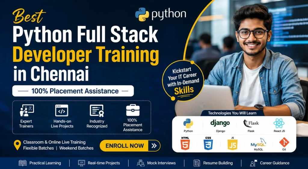 Python Full Stack Developer in Chennai