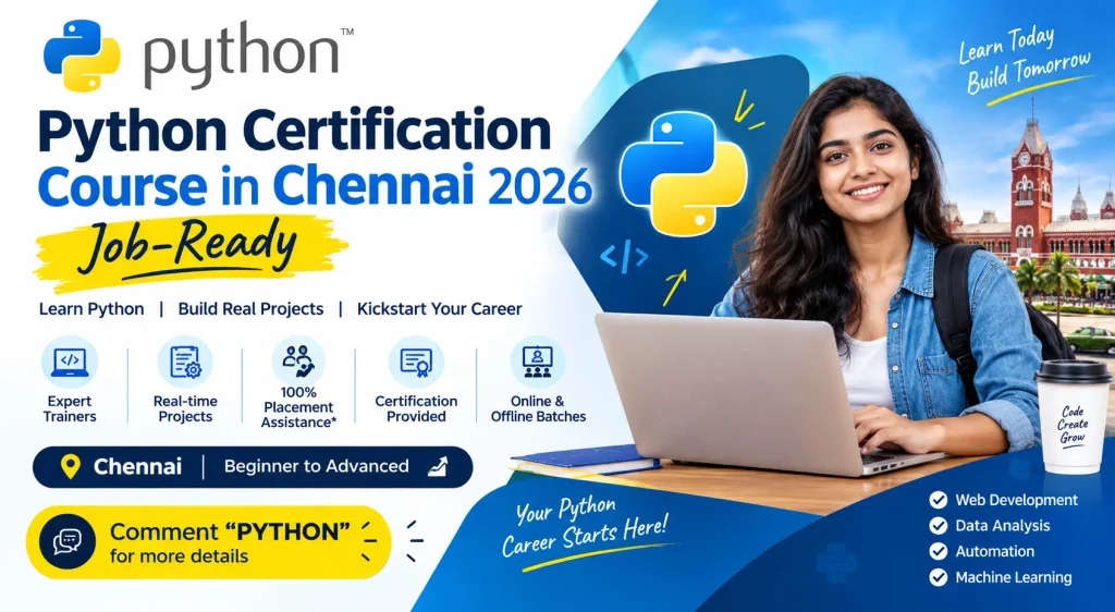 Python Certification Course in Chennai