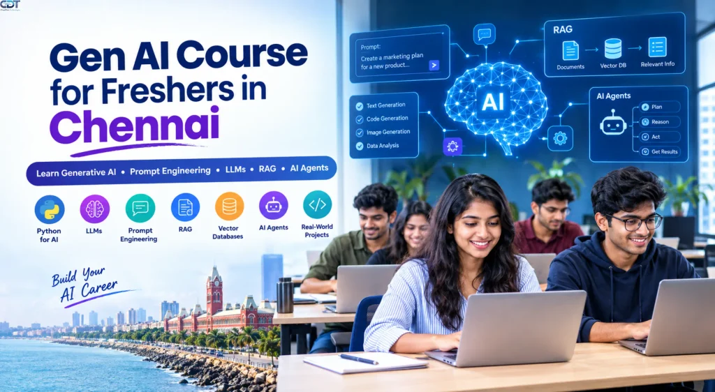 Gen AI Course for Freshers in Chennai